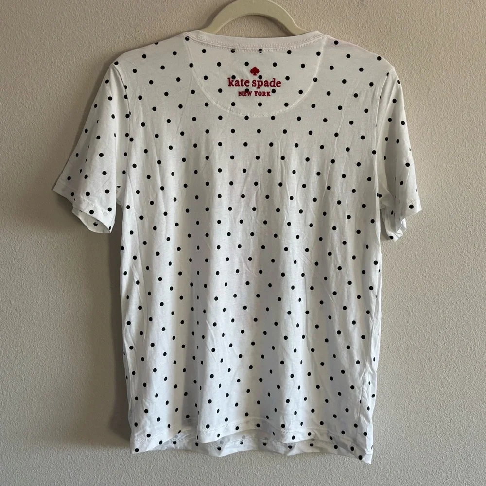 Kate Spade X Disney Minnie Mouse Figaro T-Shirt Short-Sleeve Tee Women’s Small